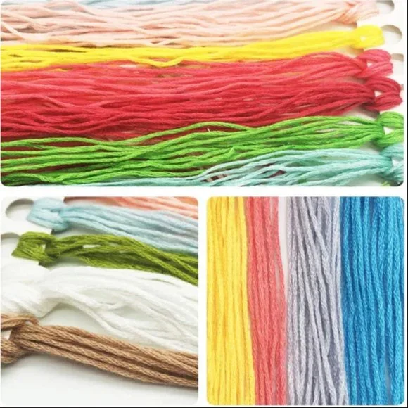 Abstract Deer Stamped Cross Stitch Kit - Picture 3 of 5